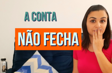 CONTA NÃO FECHA