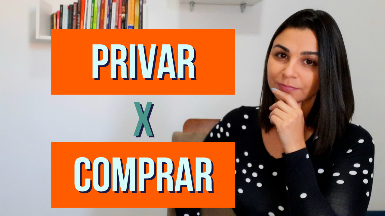 Quando você se PRIVA muito e compra para COMPENSAR